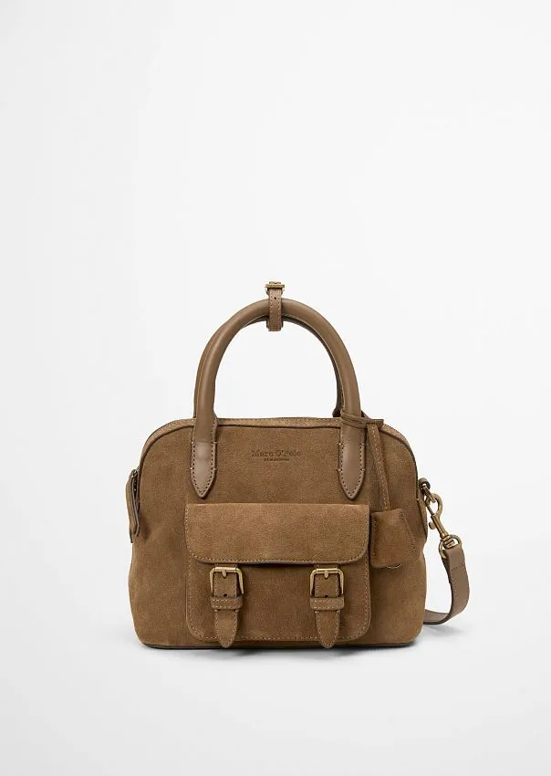 Сумка кросс-боди из натуральной замши Marc o'Polo - фото 1