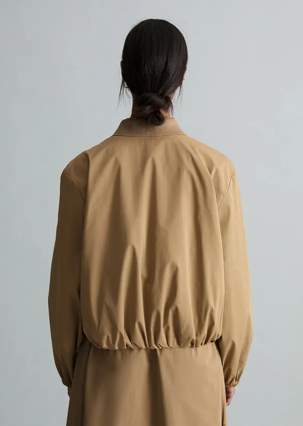 Куртка из смесового хлопка