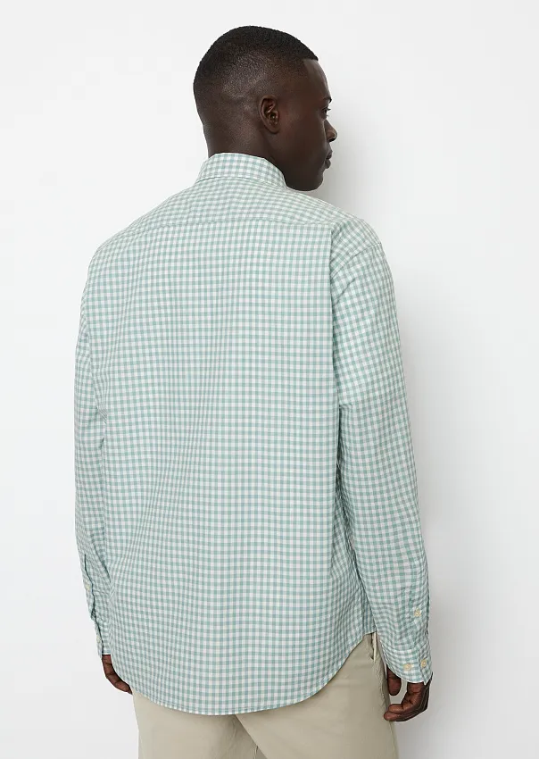 Рубашка в клетку из органического хлопка
