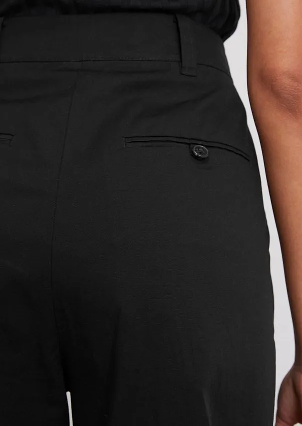 Широкие брюки из смесового хлопка Marc o'Polo - фото 4