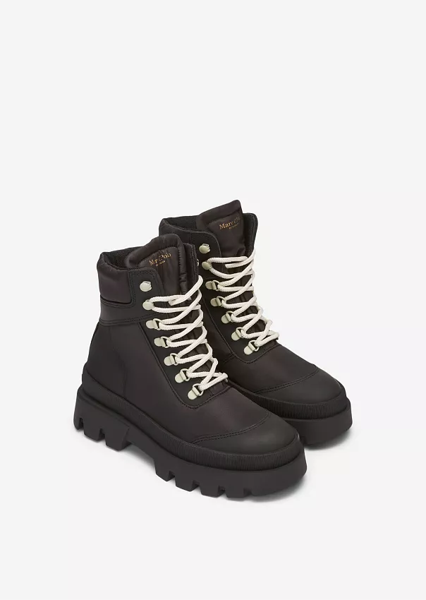 Ботинки из переработанного полиэстера на шнурках Marc o'Polo - фото 2