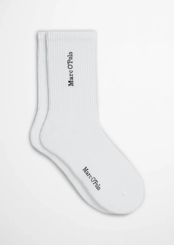 Спортивные носки в рубчик (2 пары) Marc o'Polo - фото 1