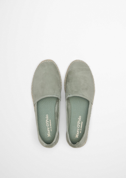 Эспадрильи из натуральной замши