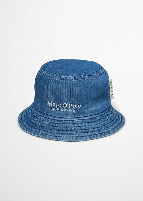 Панама джинсовая из органического хлопка
