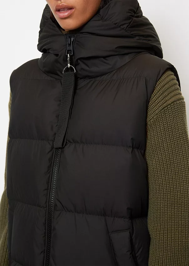 Пуховый жилет с капюшоном Marc o'Polo - фото 4