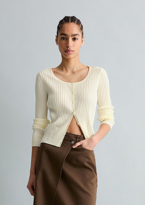 Кардиган из смесовой вискозы