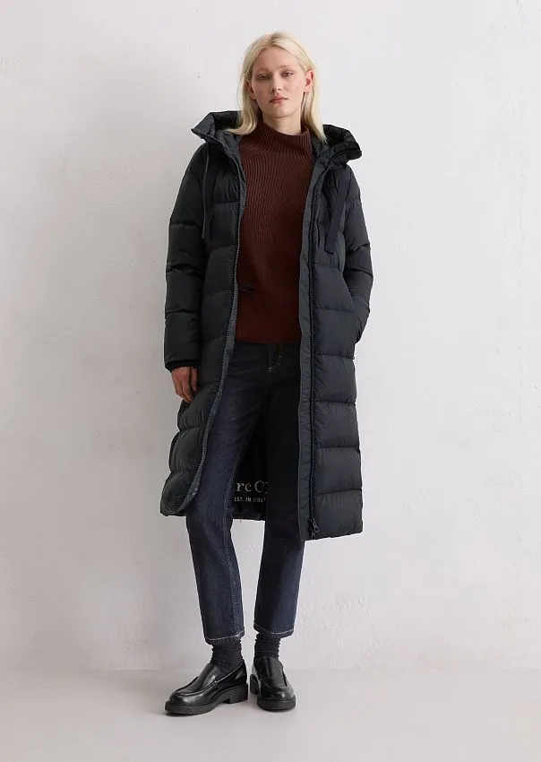 Пуховик с фиксированным капюшоном Marc o'Polo - фото 1