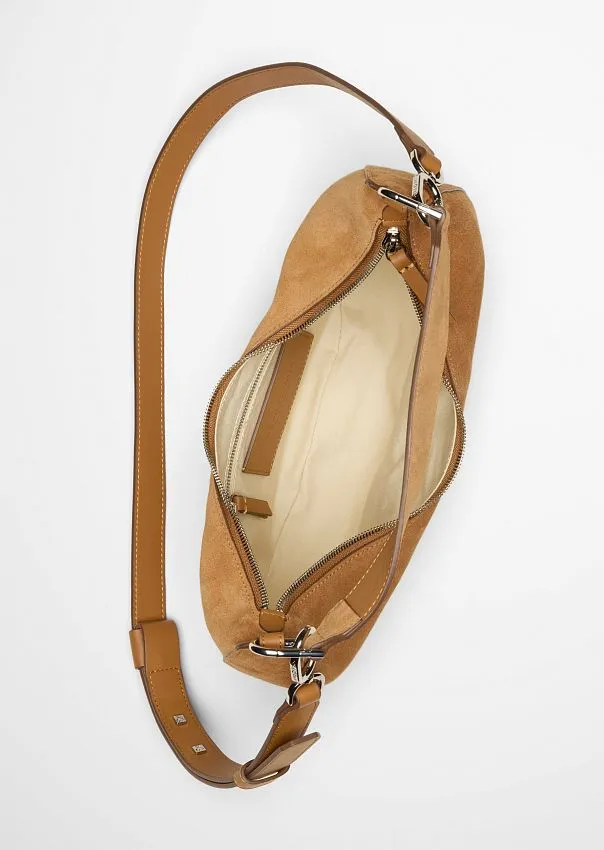 Сумка кросс-боди из натуральной замши Marc o'Polo - фото 5