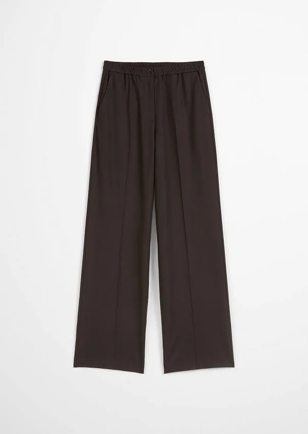 Широкие фланелевые брюки Marc o'Polo - фото 6