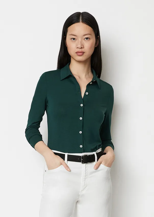 Рубашка из смесовой вискозы