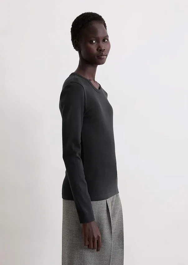 Лонгслив базовый из хлопка Marc o'Polo - фото 5