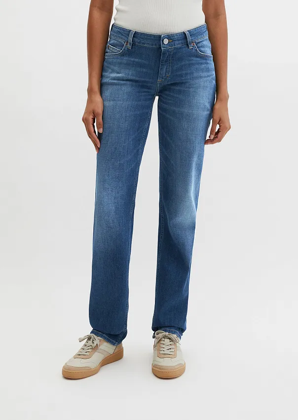 Джинсы прямые из итальянского денима