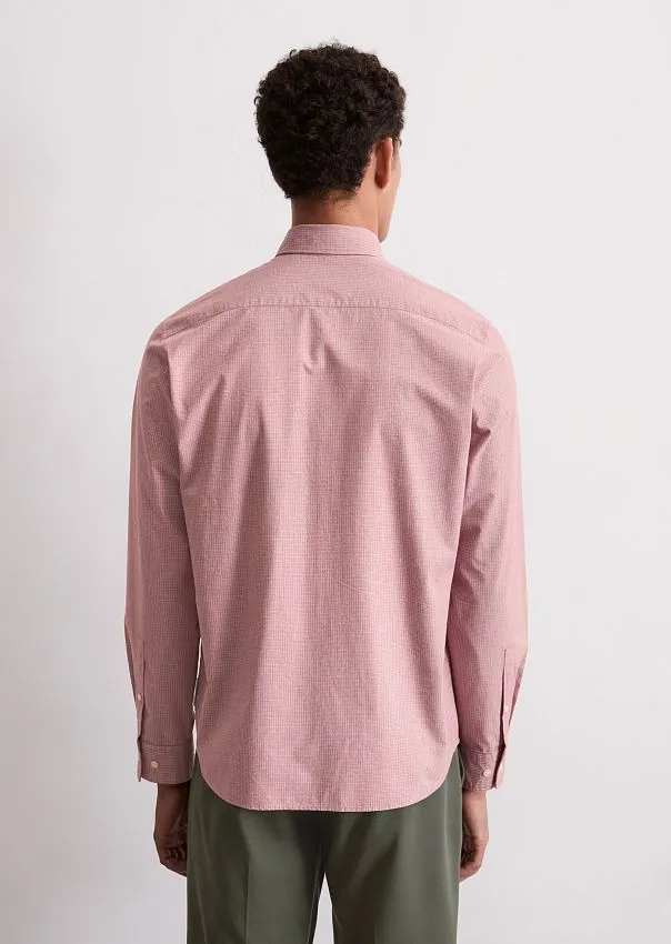 Рубашка в клетку из органического хлопка Marc o'Polo - фото 2
