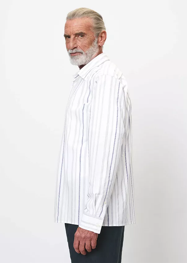 Рубашка из чистого органического хлопка Marc o'Polo - фото 5