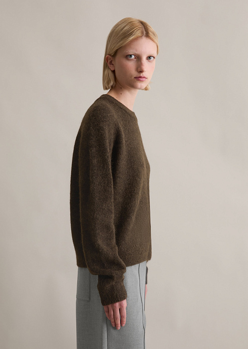 Свитер из смесовой шерсти