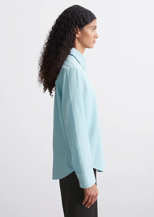 Вельветовая рубашка из органического хлопка и лиоцелла