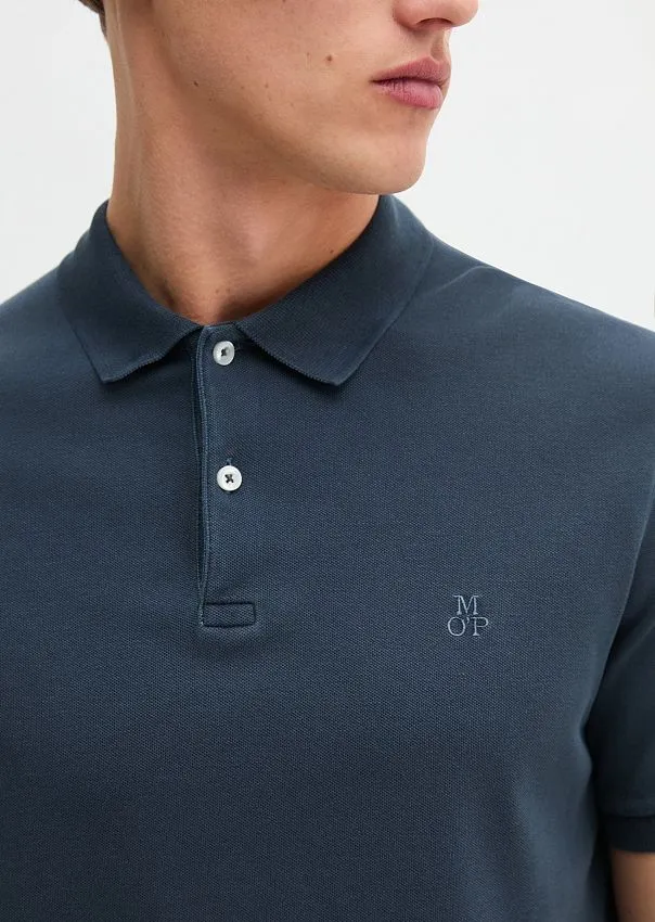 Поло из смесового хлопка Marc o'Polo - фото 4