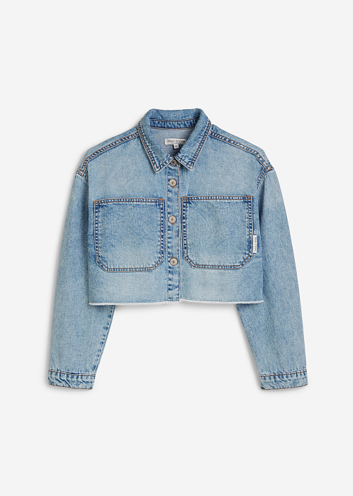 Куртка джинсовая из органического хлопка