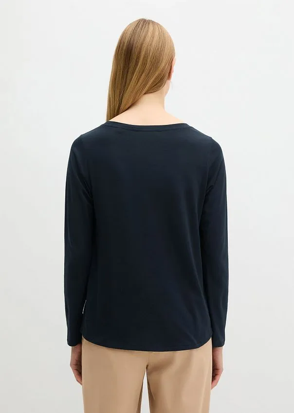 Лонгслив из органической хлопковой ткани Marc o'Polo - фото 2