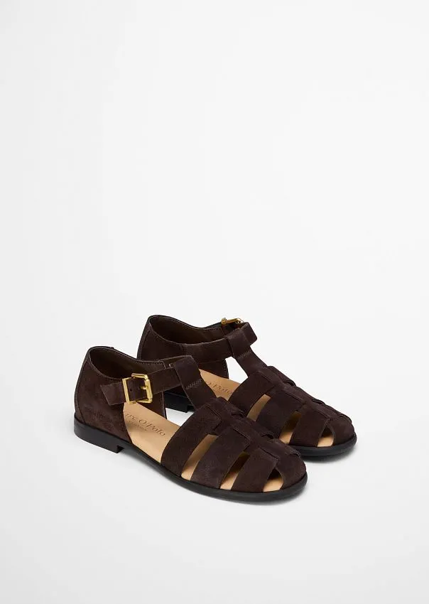 Сандалии Fiona из натуральной замши Marc o'Polo - фото 2