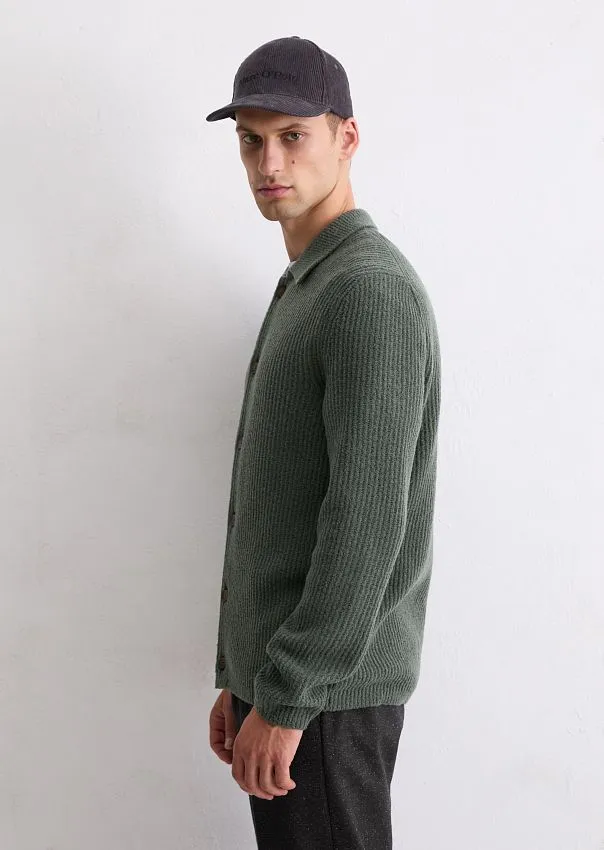 Кардиган из шерсти и хлопка Marc o'Polo - фото 5