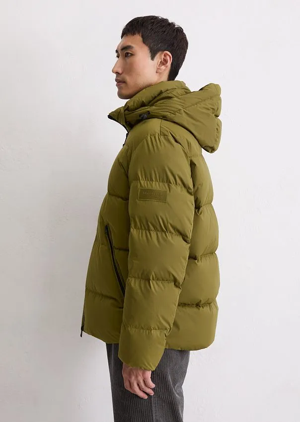 Стеганый пуховик со съемным капюшоном Marc o'Polo - фото 5