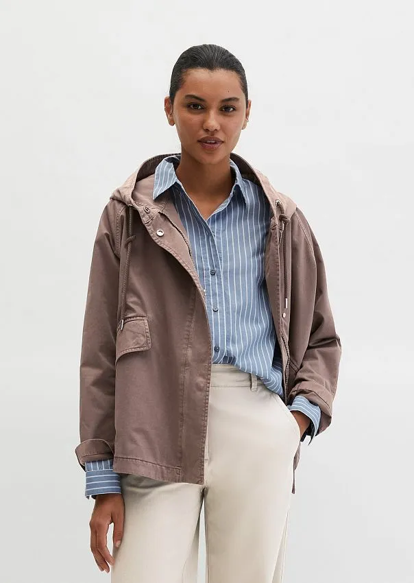 Куртка-кейп из хлопкового твила 
 Marc o'Polo - фото 3