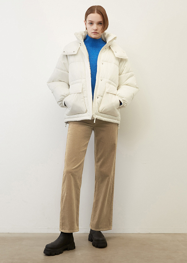 Стёганая куртка с утеплителем Unifi REPREVE® и со съёмным капюшоном Marc o'Polo - фото 3