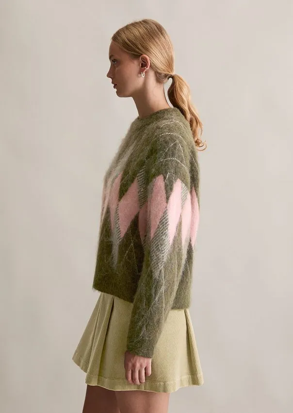 Мягкий свитер из смеси натуральной шерсти и мохера Marc o'Polo - фото 5