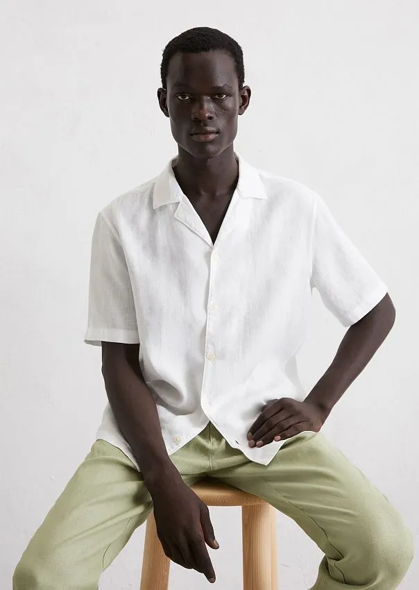 Рубашка из чистого льна Marc o'Polo - фото 1