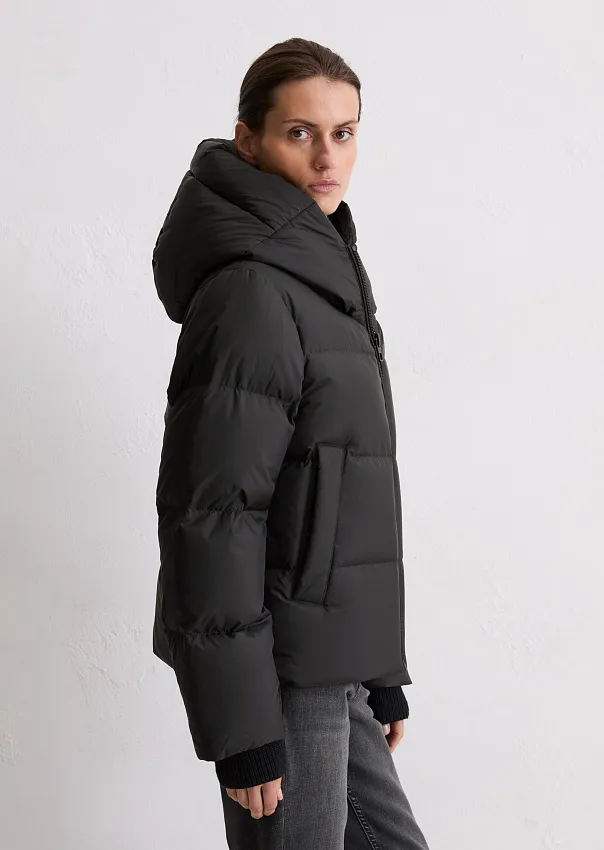 Пуховик с фиксированным капюшоном Marc o'Polo - фото 5