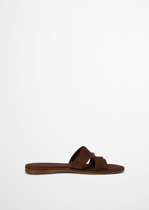 Пантолеты из натуральной замши