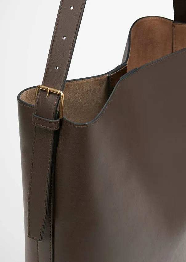 Сумка хобо из натуральной кожи Marc o'Polo - фото 4