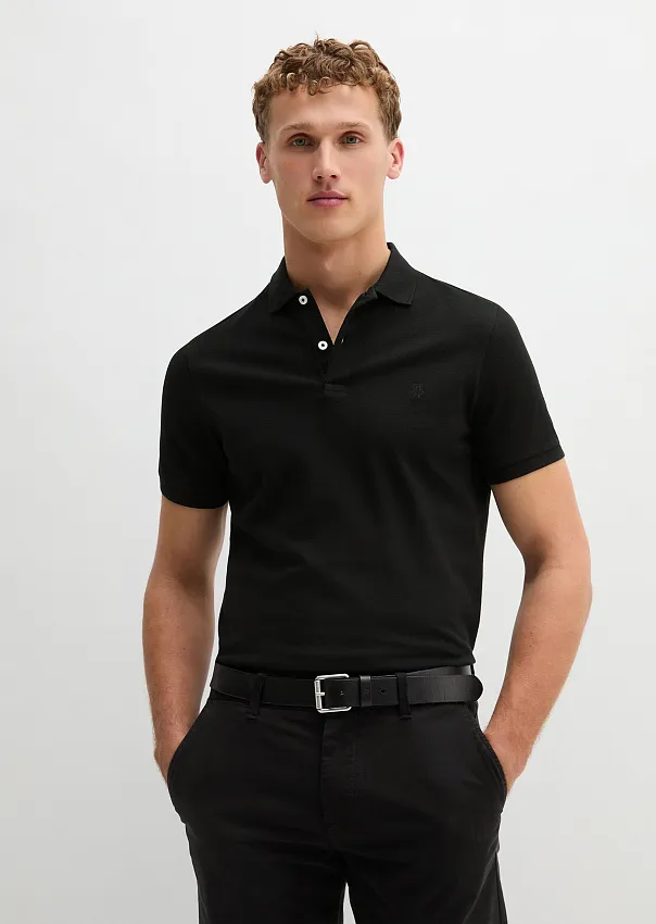 Поло из смесового хлопка Marc o'Polo - фото 1