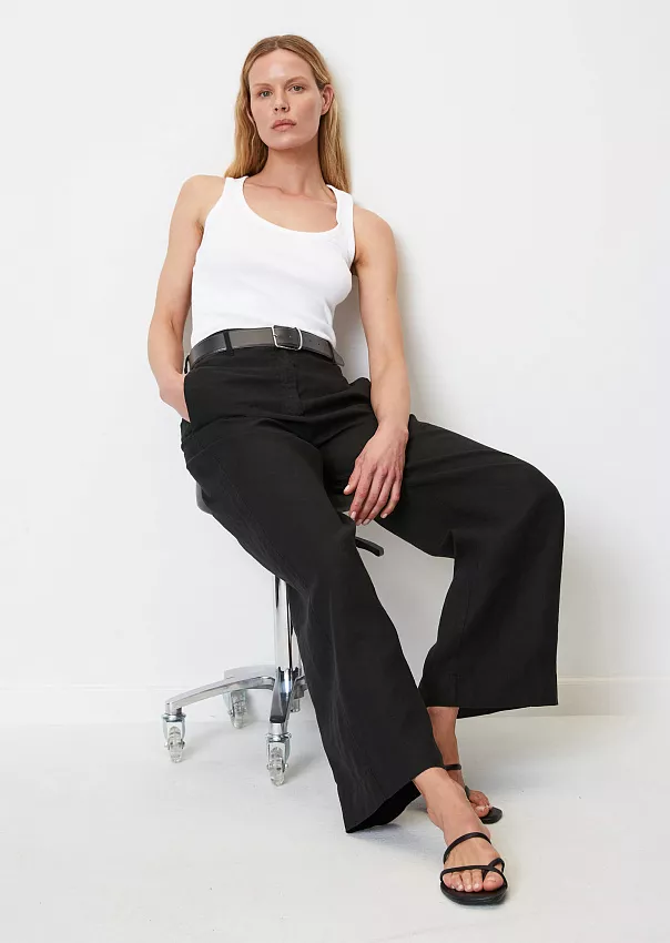 Майка в рубчик из джерси Marc o'Polo - фото 1