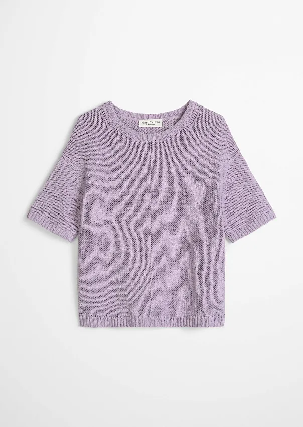 Свитер из смесового хлопка
