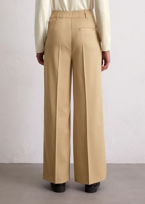 Широкие брюки из смесовой шерсти Marc o'Polo - фото 2