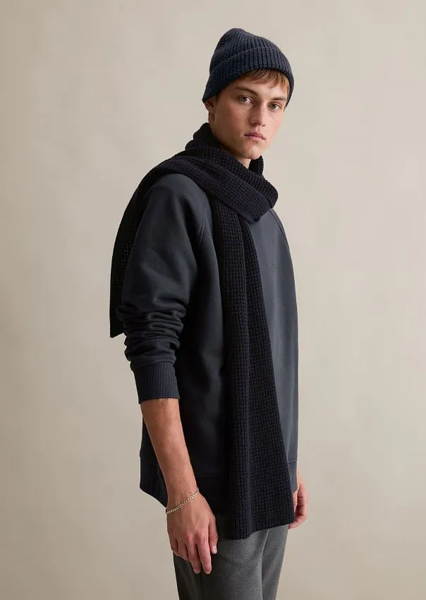 Шарф из хлопка и шерсти Marc o'Polo - фото 4