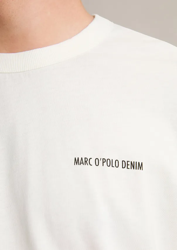 Футболка с крупным принтом из органического хлопка Marc o'Polo - фото 4