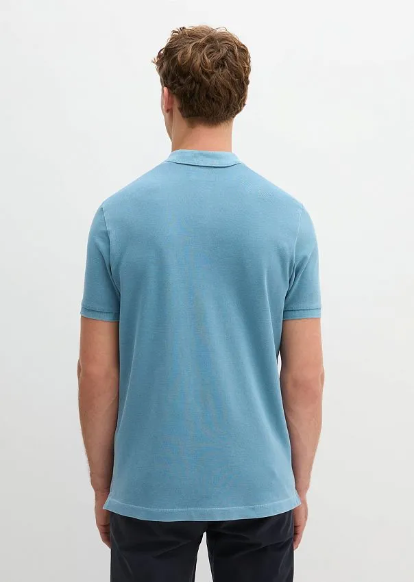 Поло из смесового хлопка Marc o'Polo - фото 2