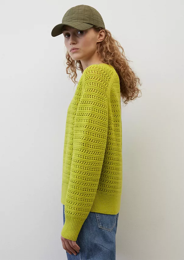 Укороченный шерстяной джемпер Marc o'Polo - фото 5