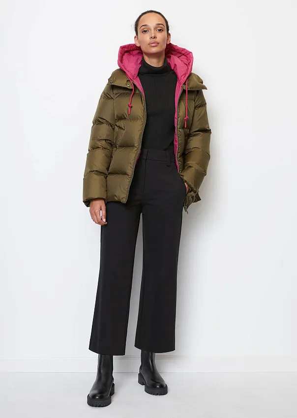 Пуховик с контрастным капюшоном Marc o'Polo - фото 3