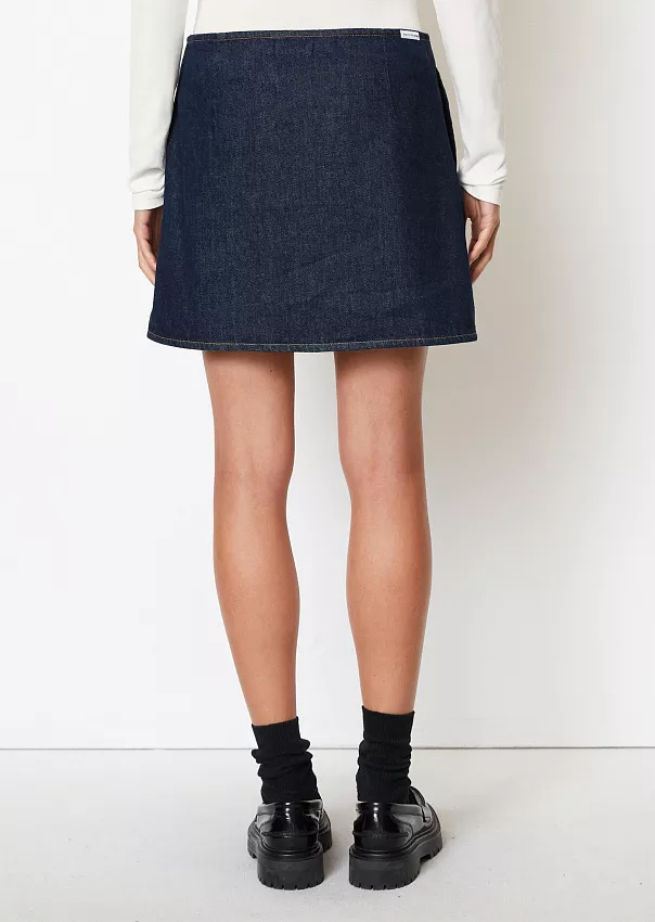 Джинсовая юбка из органического хлопка Marc o'Polo - фото 2