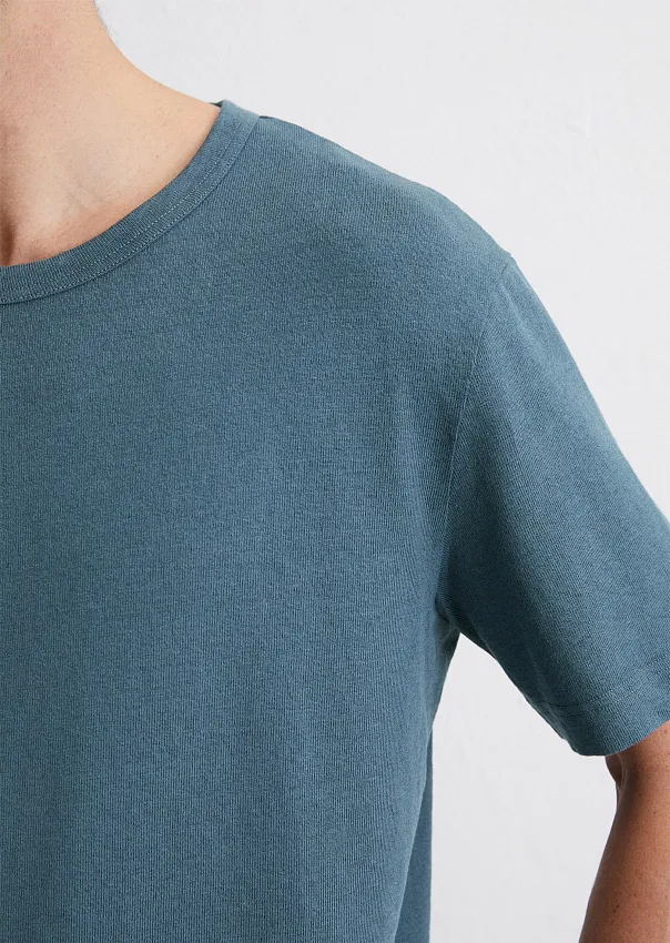 Футболка изо льна и органического хлопка Marc o'Polo - фото 4