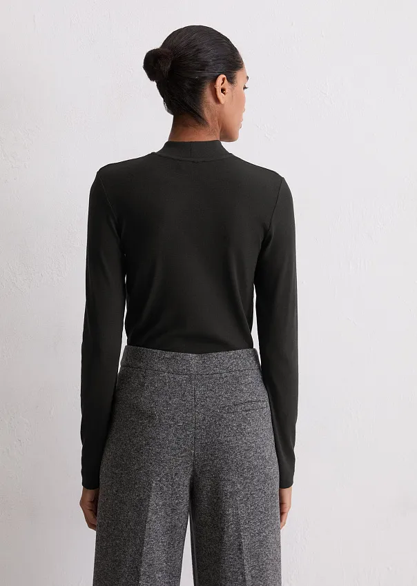 Лонгслив в рубчик из мягкого модала Marc o'Polo - фото 2