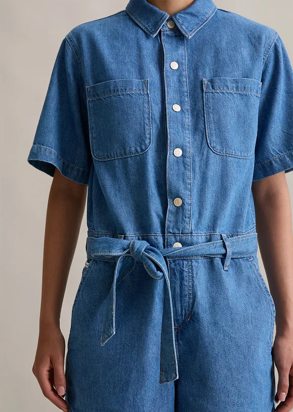 Джинсовый комбинезон Marc o'Polo - фото 4