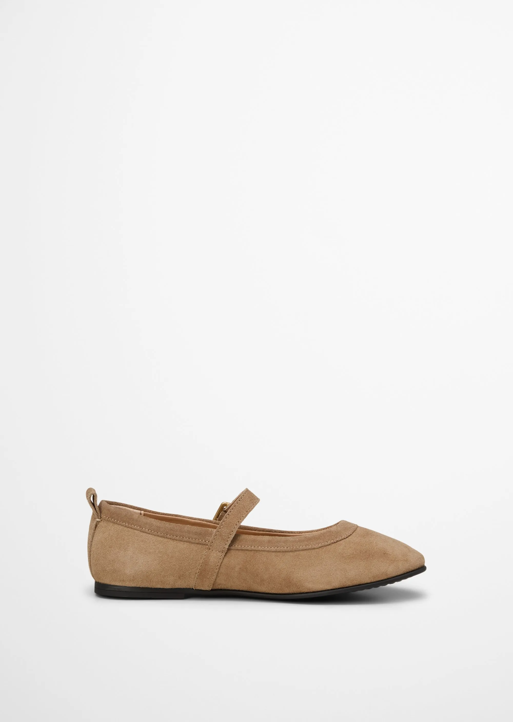 Балетки Gina из натуральной замши Marc o'Polo - фото 5