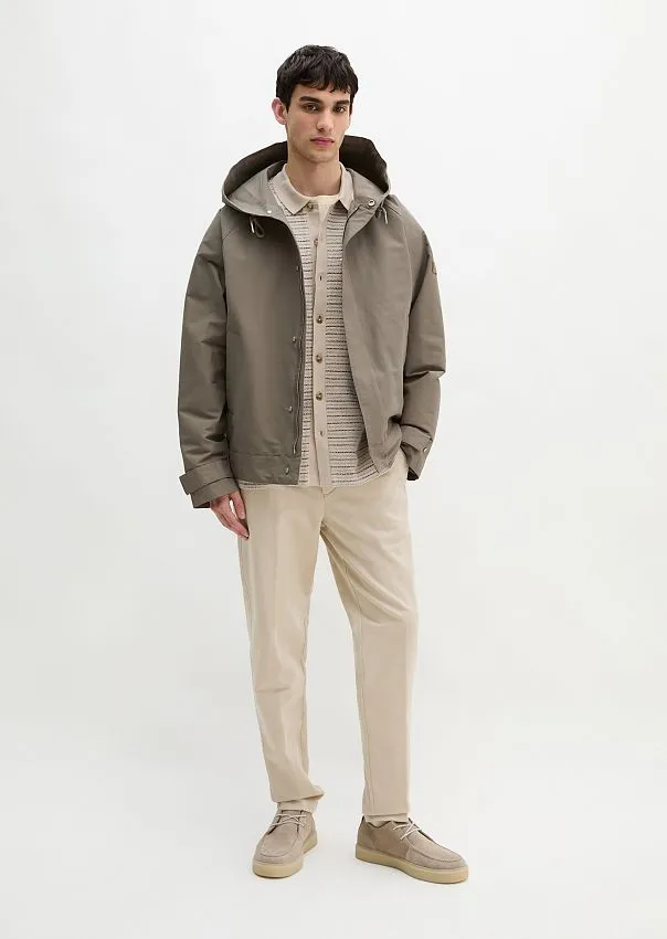 Куртка с капюшоном из хлопкового канваса Marc o'Polo - фото 3