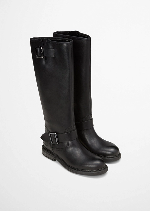 Сапоги из натуральной кожи