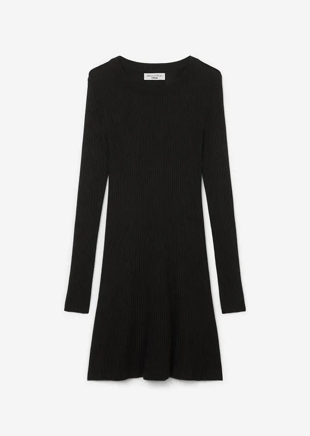 Трикотажное платье из смесовой шерсти